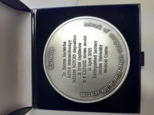 Eurolife medal Helena Karlstrom 04-2023