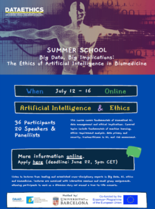 Apply Now: DATAETHICS Summer School 2021